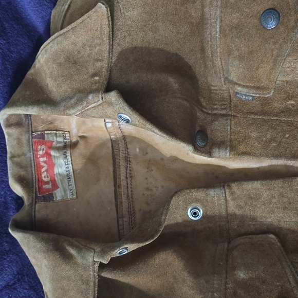 Levi's Vintage Suede Leather Jacket - Picture 2 of 7